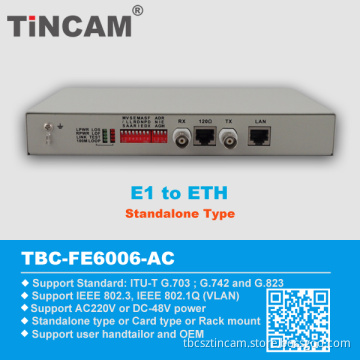 Fast E1 to Eth Converter
